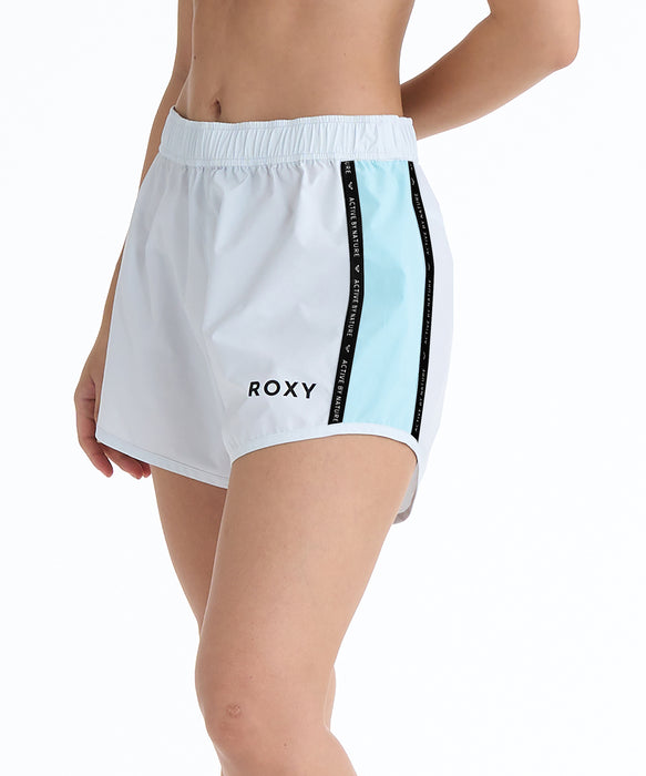 ROXY ウィメンズ FITNESS BLOOM BRIGHT SHORTS ショートパンツ 【2026年春夏モデル】 LGY / L