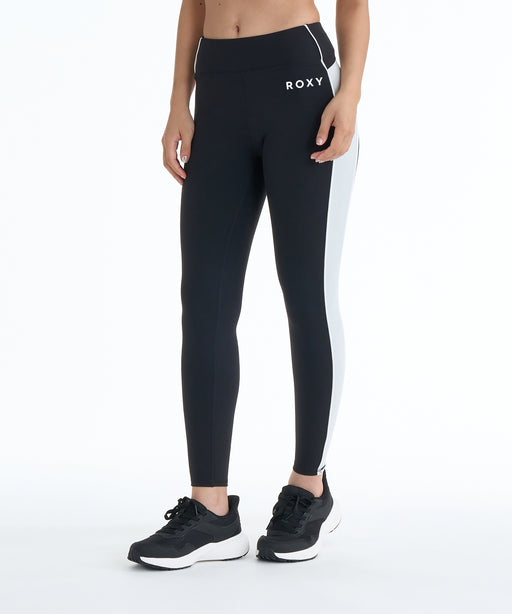 ROXY FITNESS BLOOM BRIGHT LEGGING ポケット付き レギンス/水陸両用