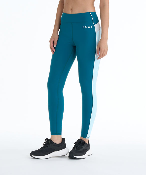 ROXY ウィメンズ FITNESS BLOOM BRIGHT LEGGING ロングパンツ 【2026年春夏モデル】 GRN / L