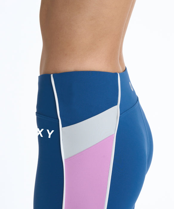 ROXY ウィメンズ FITNESS BLOOM BRIGHT LEGGING ロングパンツ 【2026年春夏モデル】 NVY / L