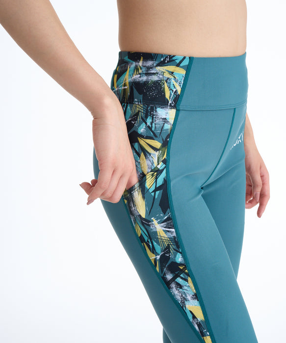 ROXY ウィメンズ FITNESS GLOW YOUR WAY LEGGIN ロングパンツ 【2026年春夏モデル】 GRN / L