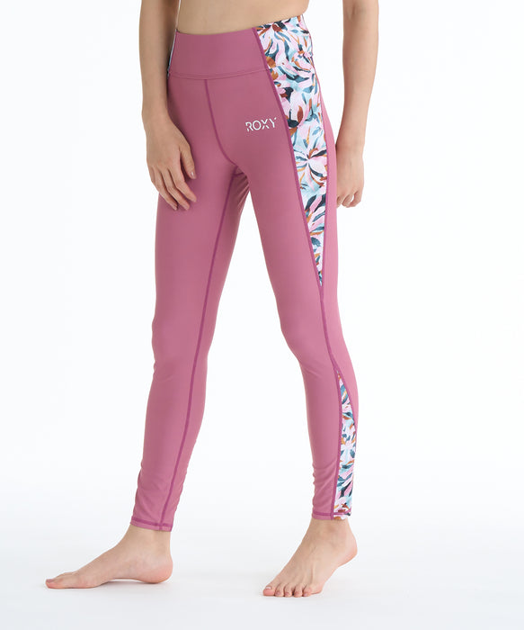 【レア】新品タグ付き　wundr　under　Crop　レギンス パンツ 4 ROXY ウィメンズ FITNESS GLOW YOUR WAY LEGGIN ロングパンツ 【2026年