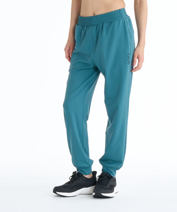 ROXY ウィメンズ FITNESS STEP INTO PANTS ロングパンツ 【2026年春夏モデル】 GRN / L