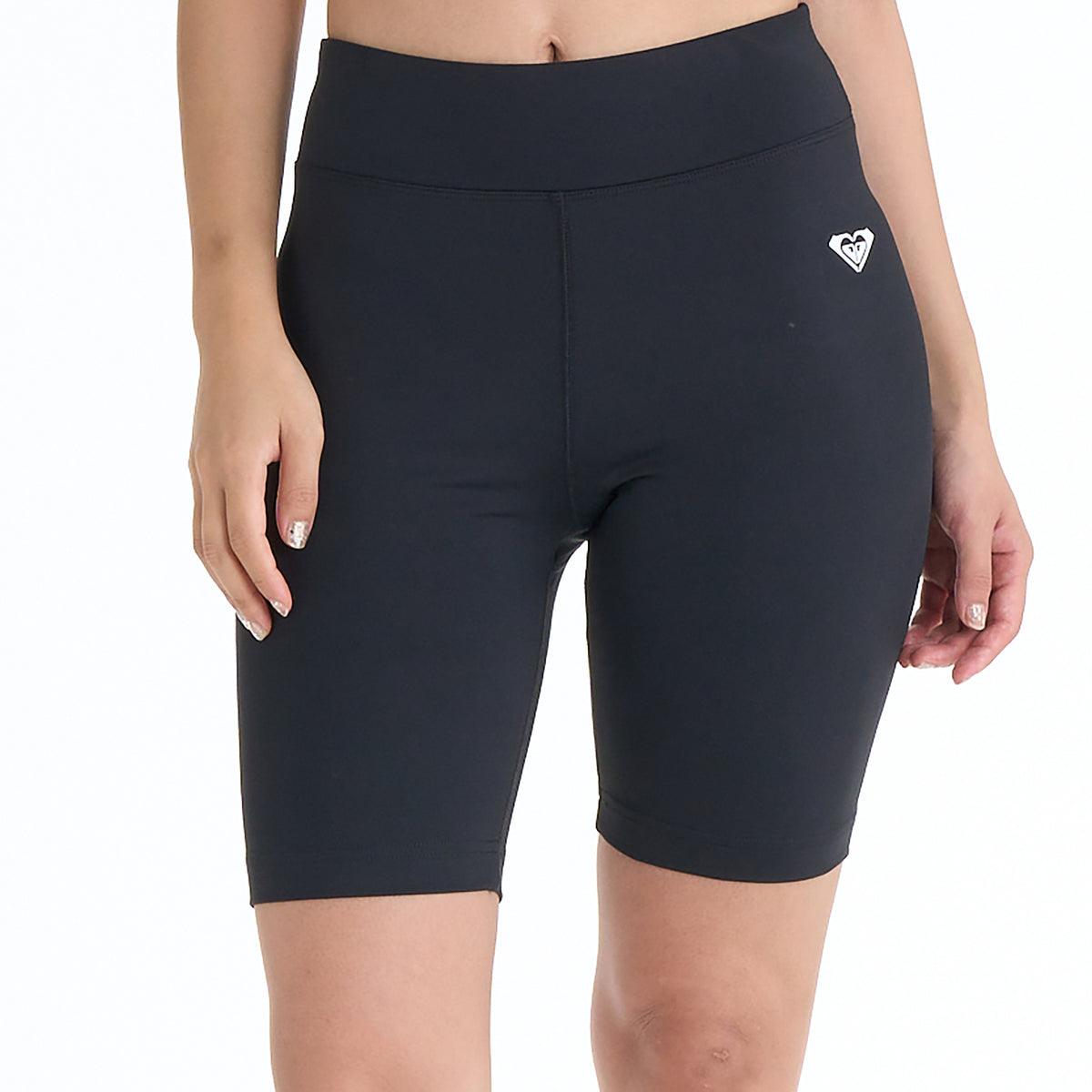 モトブロガー、ミーサモデル、バイクパンツ ROXY FITNESS MY 1ST ROXY BIKER SH サイドシームレス バイクショーツ
