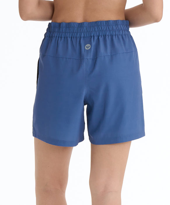 ROXY ウィメンズ FITNESS MY 1ST ROXY SHORTS ショートパンツ 【2026年春夏モデル】 BLU / L