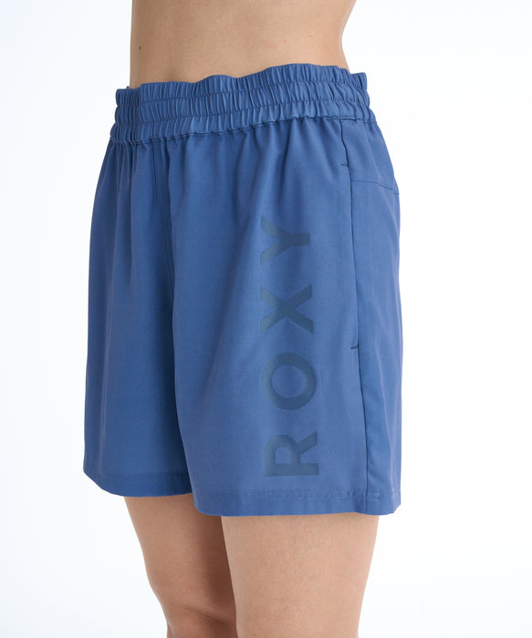 ROXY ウィメンズ FITNESS MY 1ST ROXY SHORTS ショートパンツ 【2026年春夏モデル】 BLU / L