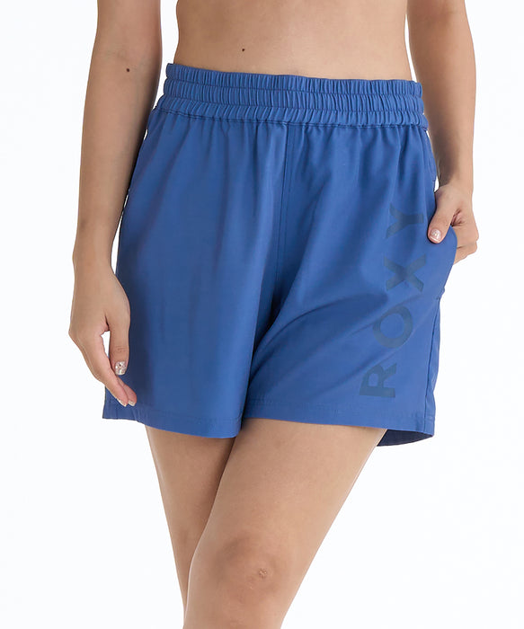 ROXY ウィメンズ FITNESS MY 1ST ROXY SHORTS ショートパンツ 【2026年春夏モデル】 BLU / L
