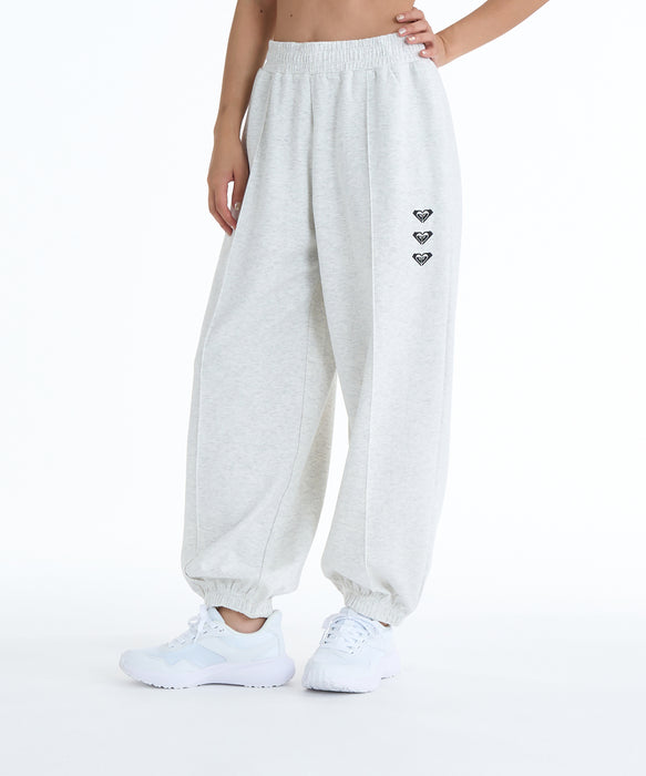 ROXY ウィメンズ FITNESS TRIPLE HEARTS PANTS ロングパンツ 【2026年春夏モデル】 LGY / L