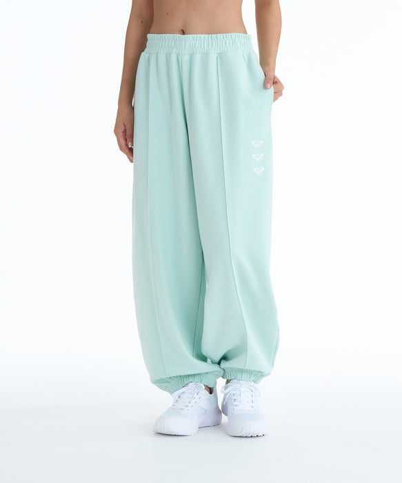 ROXY ウィメンズ FITNESS TRIPLE HEARTS PANTS ロングパンツ 【2026年春夏モデル】 MNT / L