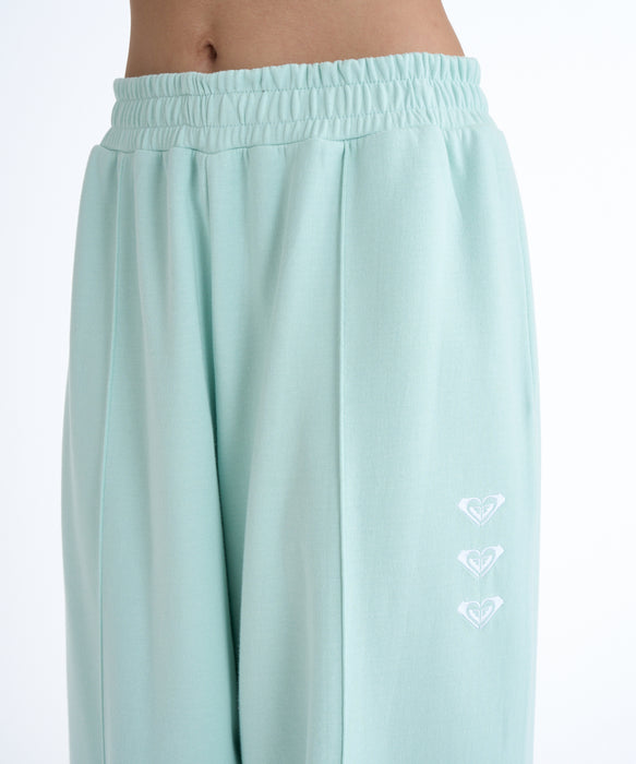 ROXY ウィメンズ FITNESS TRIPLE HEARTS PANTS ロングパンツ 【2026年春夏モデル】 MNT / L