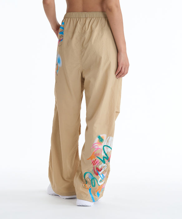 ROXY ウィメンズ FITNESS FEEL THE SPARK PANTS ロングパンツ 【2026年春夏モデル】 BEG / L