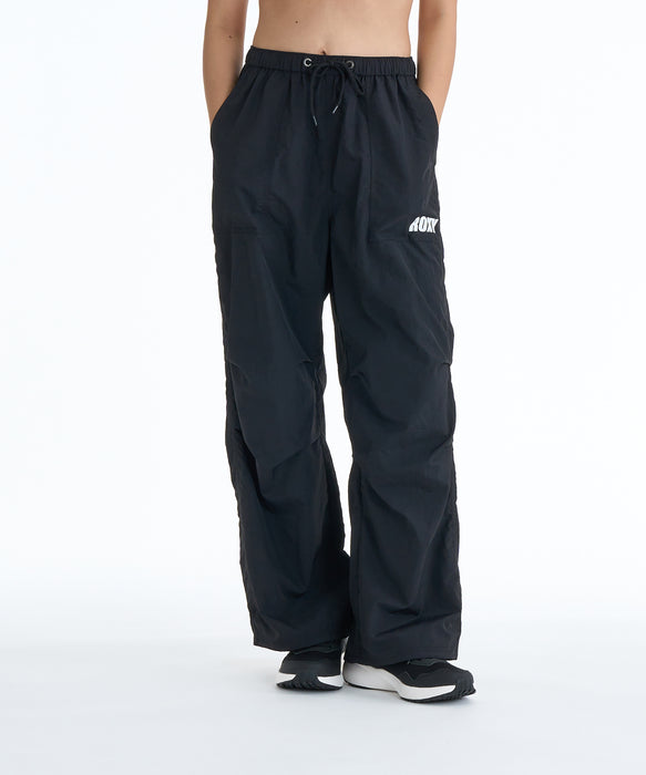 ROXY ウィメンズ FITNESS FEEL THE SPARK PANTS ロングパンツ 【2026年春夏モデル】 BLK / L