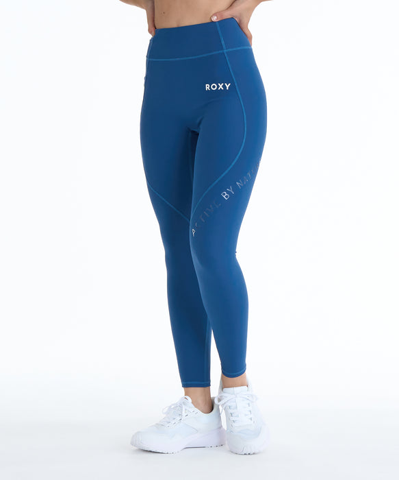 ROXY ウィメンズ FITNESS BLOOM BRIGHT LEGGING ロングパンツ 【2026年春夏モデル】 NVY / L