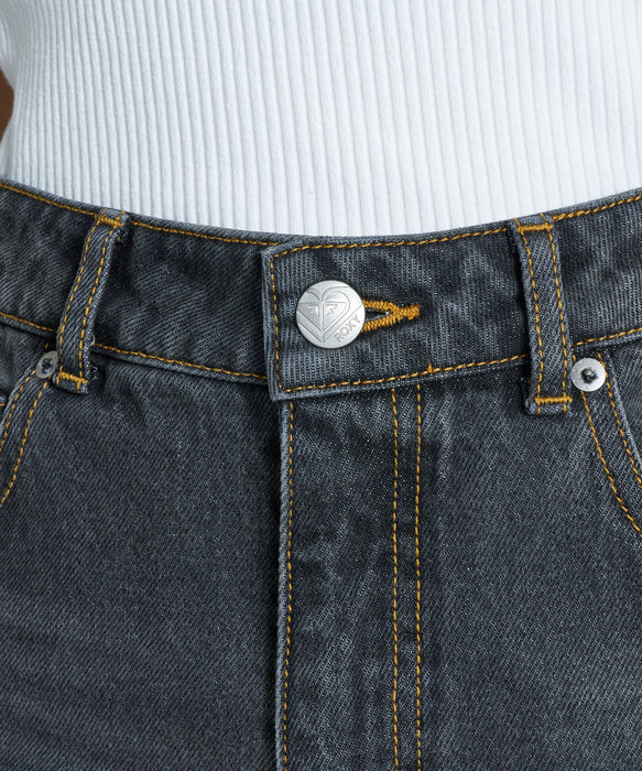【オンラインストア・直営店限定】ROXY SALTY FLARE DENIM フレアデニムパンツ <2026年春夏モデル>