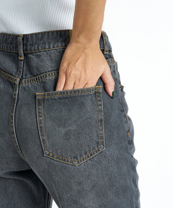 ROXY ウィメンズ SALTY FLARE DENIM フレアデニムパンツ 【2026年春夏