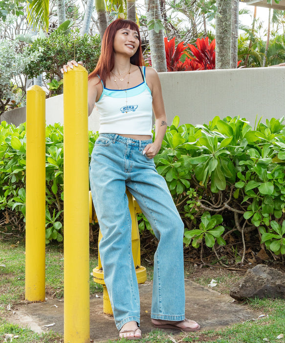 【オンラインストア・直営店限定】ROXY SANDY DENIM デニムパンツ <2026年春夏モデル>
