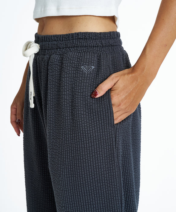 ROXY ウィメンズ SUNSET BREEZE PANTS ロングパンツ 【2026年夏モデル】 BBK / L