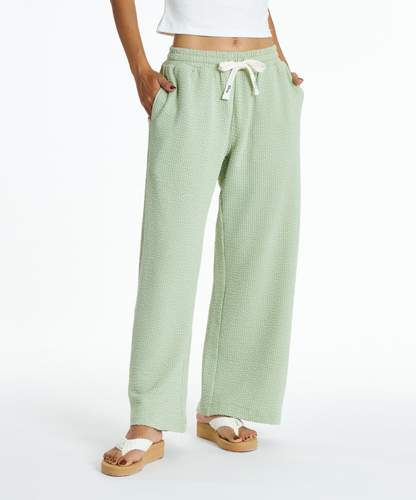 ROXY ウィメンズ SUNSET BREEZE PANTS ロングパンツ 【2026年夏モデル】 GRN / L