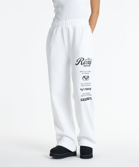 ROXY ウィメンズ HISTORICAL PANTS ロングパンツ 【2026年秋冬モデル】 WHT / L