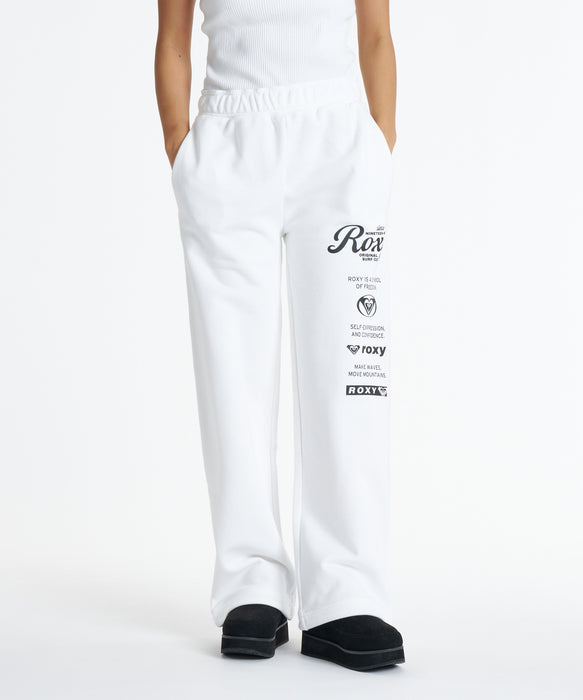 ROXY ウィメンズ HISTORICAL PANTS ロングパンツ 【2026年秋冬モデル】 WHT / L