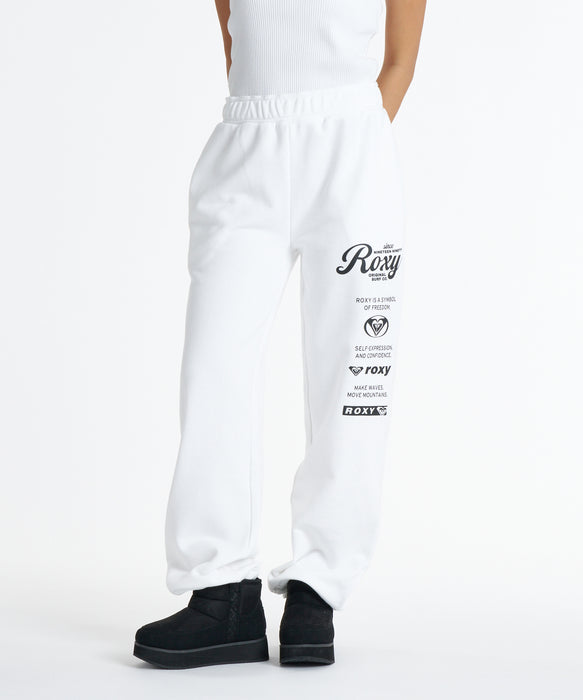 ROXY ウィメンズ HISTORICAL PANTS ロングパンツ 【2026年秋冬モデル】 WHT / L