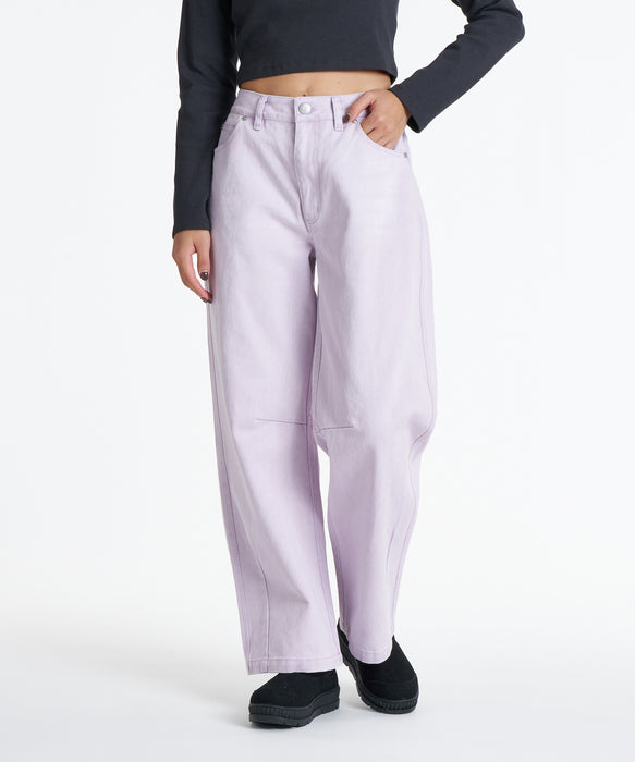 ROXY ウィメンズ TIDAL TWILL PANTS ロングパンツ 【2026年秋冬モデル】 LAV / L