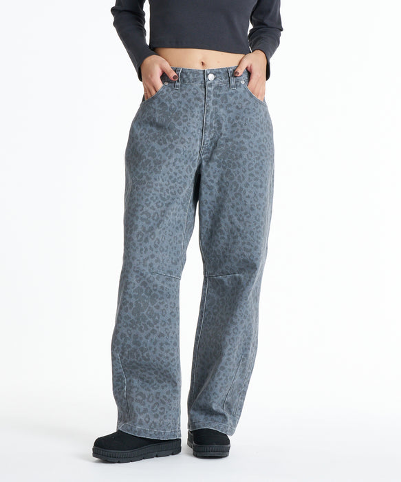 ROXY ウィメンズ TIDAL TWILL PANTS ロングパンツ 【2026年秋冬モデル】 LEO / L