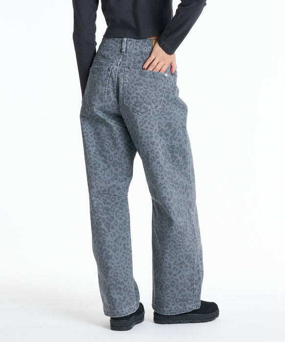 ROXY ウィメンズ TIDAL TWILL PANTS ロングパンツ 【2026年秋冬モデル】 LEO / L