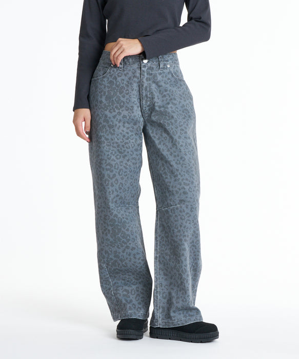 ROXY ウィメンズ TIDAL TWILL PANTS ロングパンツ 【2026年秋冬モデル】 LEO / L