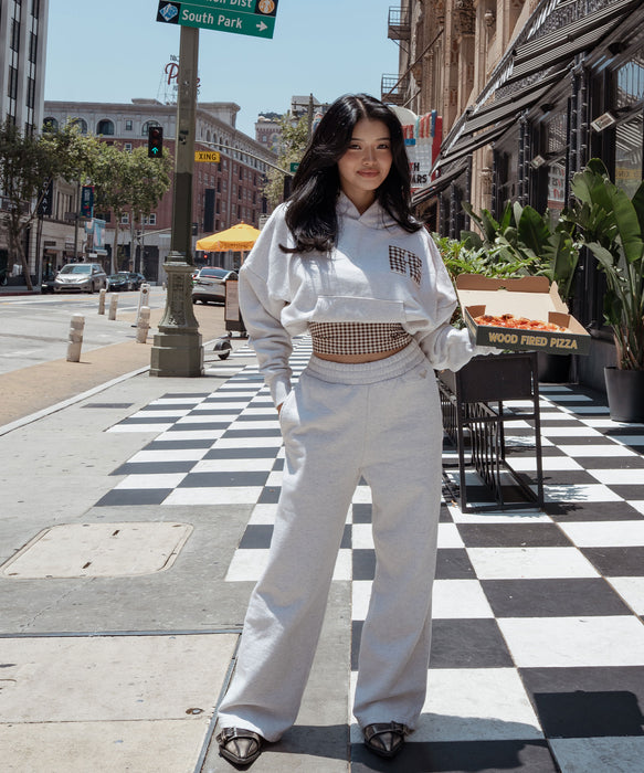 ROXY x NANAHA WIDE LEG SWEATPANT バックロゴスウェットパンツ 【2026年秋冬モデル】