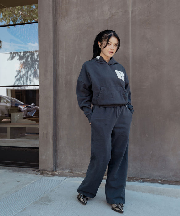 ROXY x NANAHA WIDE LEG SWEATPANT バックロゴスウェットパンツ 【2026年秋冬モデル】