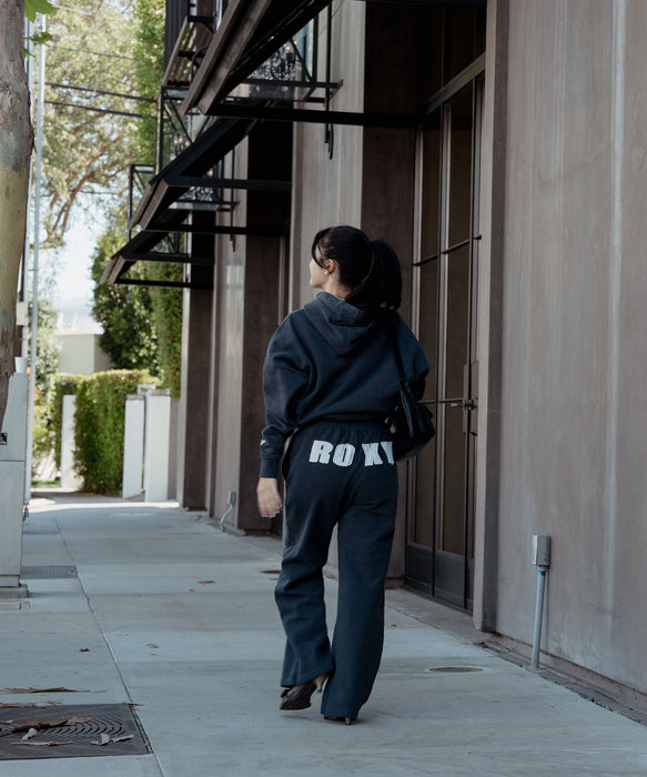 ROXY x NANAHA WIDE LEG SWEATPANT バックロゴスウェットパンツ 【2026年秋冬モデル】