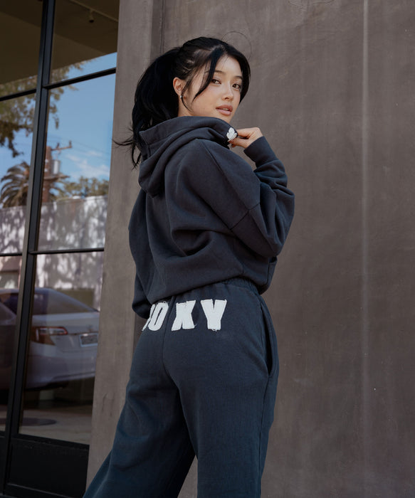 ROXY x NANAHA WIDE LEG SWEATPANT バックロゴスウェットパンツ 【2026年秋冬モデル】
