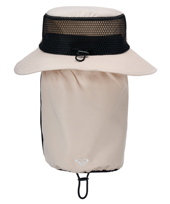 バッドフェイス ROXY WR UV WATER FACE MASK HAT サーフハット 【2026年春夏モデル】