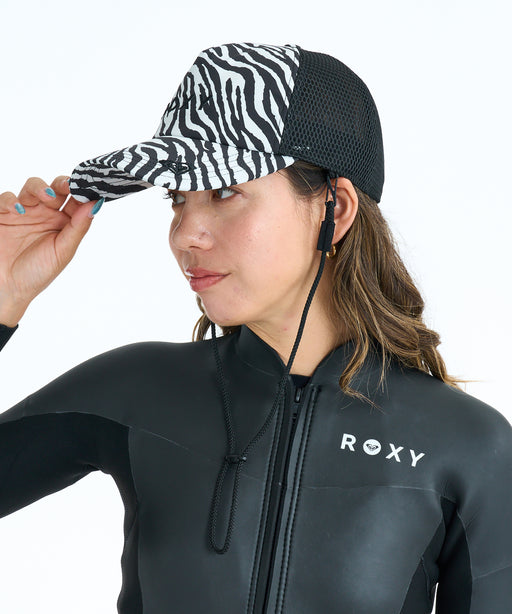 ROXY ウィメンズ WR UV SURFCAMP MESH  サーフキャップ 【2026年春夏モデル】 BLK1 / F