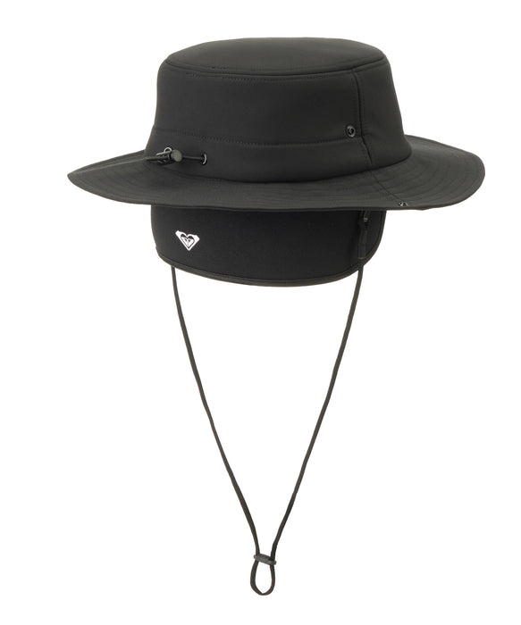 ROXY ウィメンズ COLD WATER SURF HAT サーフハット 【2026年秋冬モデル】 BLK / F