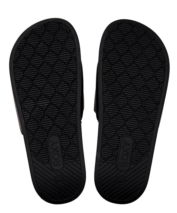 ROXY ウィメンズ SLIPPY PLATFORM ファッションサンダル 【2026年春夏モデル】 BLK / L