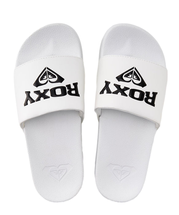 ROXY ウィメンズ SLIPPY PLATFORM ファッションサンダル 【2026年春夏モデル】 WHT / L