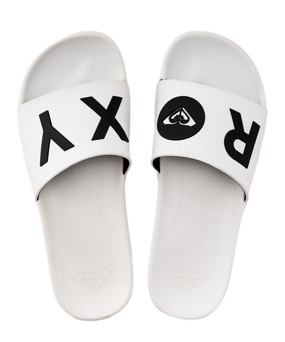ROXY ウィメンズ SLIPPY HYDRO ファッションサンダル 【2026年春夏モデル】 WHT / L