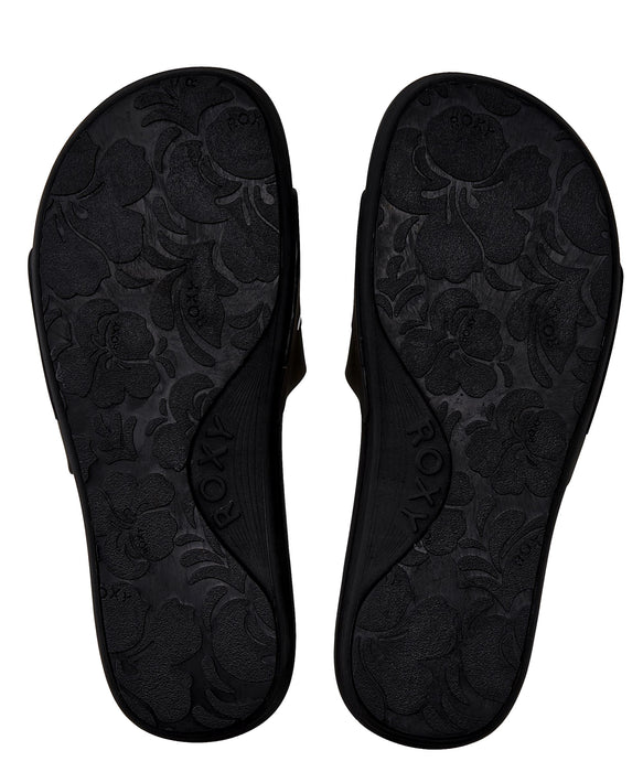ROXY ウィメンズ SLIPPY HYDRO2 ファッションサンダル 【2026年春夏モデル】 BLK / L