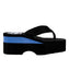 ROXY ウィメンズ WAVE CLUB WEADGE ファッションサンダル 【2026年春夏モデル】 BLK / L