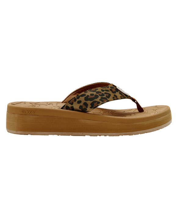 ROXY ウィメンズ CAILLAY ANIMALS ファッションサンダル 【2026年春夏モデル】 LEO / L