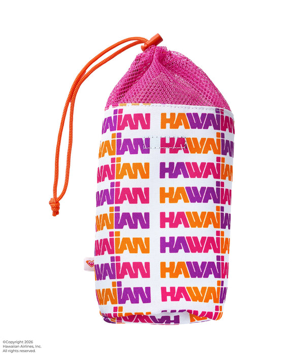 ROXY x HAWAIIAN AIRLINES】FLIP FLOP ポーチ付きビーチサンダル