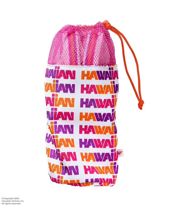 ROXY x HAWAIIAN AIRLINES】FLIP FLOP ポーチ付きビーチサンダル