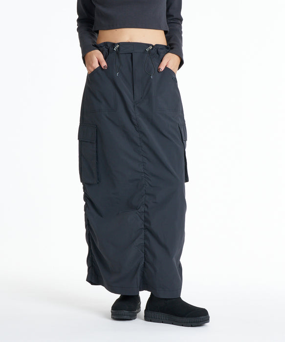 ROXY ウィメンズ BUTTERFLY SKIRT スカート 【2026年秋冬モデル】 BLK / L