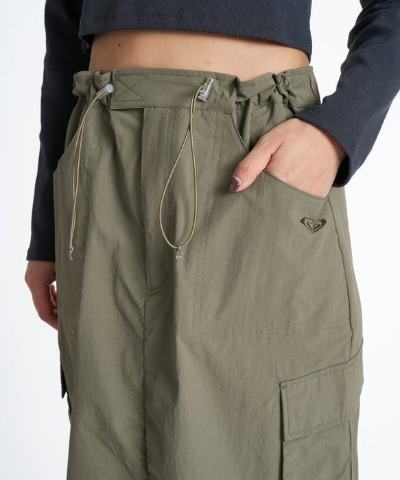 ROXY ウィメンズ BUTTERFLY SKIRT スカート 【2026年秋冬モデル】 KHA / L