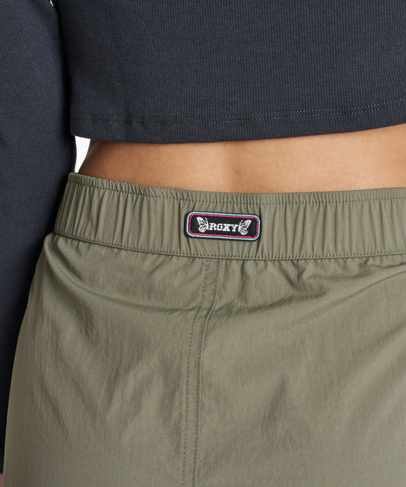 ROXY ウィメンズ BUTTERFLY SKIRT スカート 【2026年秋冬モデル】 KHA / L