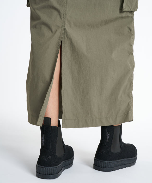 ROXY ウィメンズ BUTTERFLY SKIRT スカート 【2026年秋冬モデル】 KHA / L