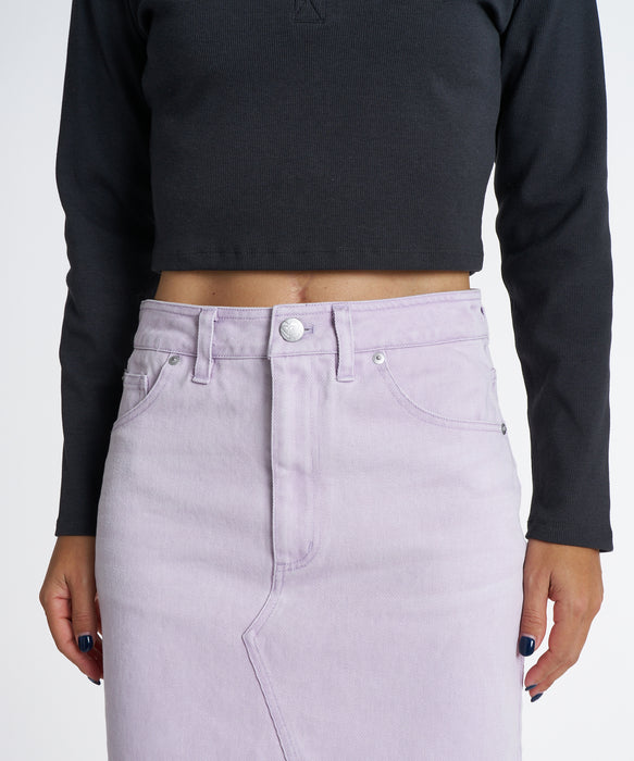 ROXY ウィメンズ TIDAL TWILL SKIRT スカート 【2026年秋冬モデル】 LAV / L