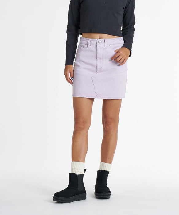 ROXY ウィメンズ TIDAL TWILL SKIRT スカート 【2026年秋冬モデル】 LAV / L